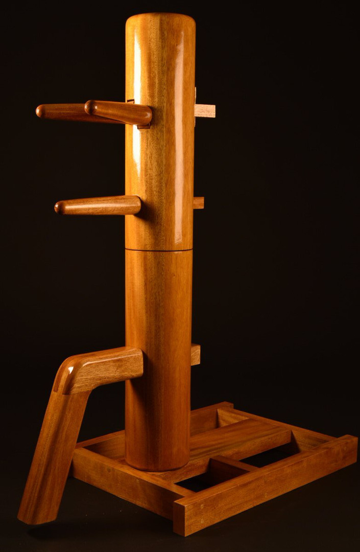 Portable Freestanding Wing Chun Dummy UltiMate Wooden Dum