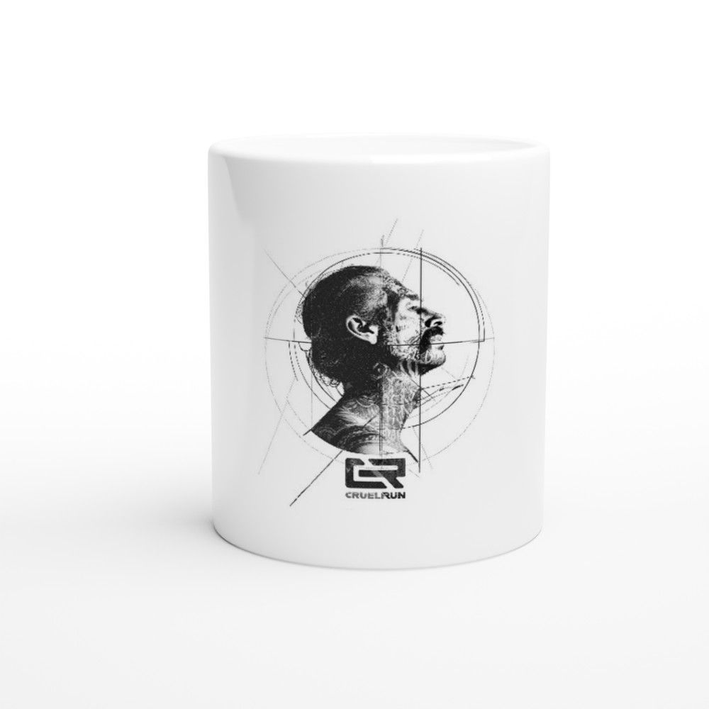 11oz Ceramic Mug Ceramic White