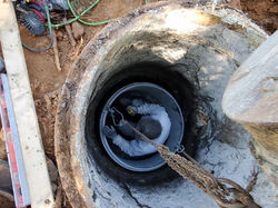 Setting and Leveling Base Section