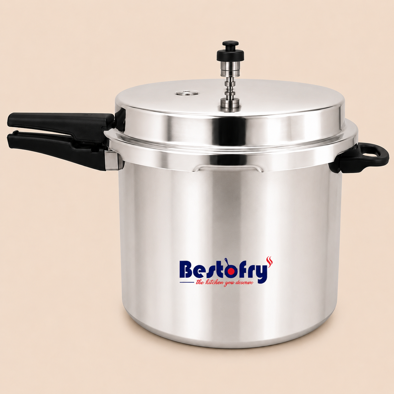 Bestofry 12 L Aluminium Pressure Cooker Outer Lid Gas Stove Compatible