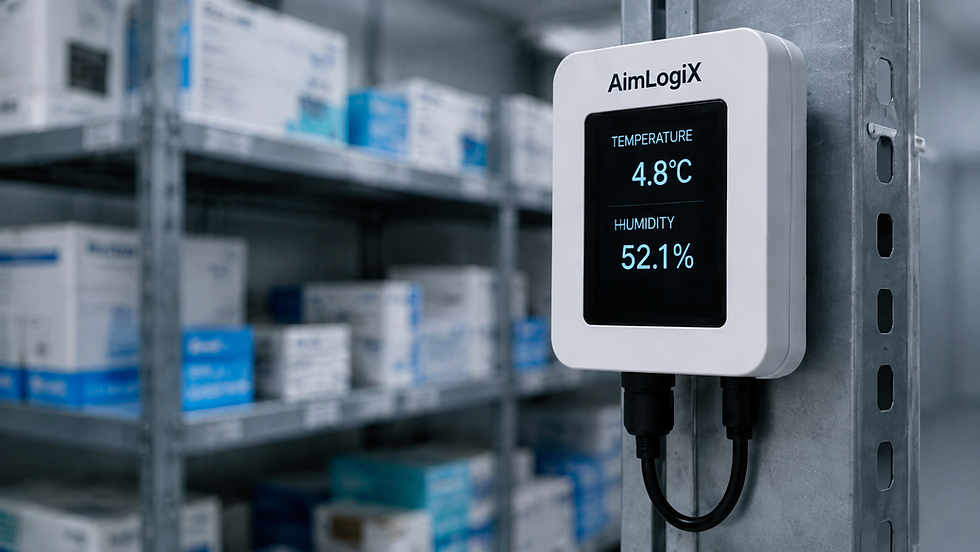 Cold storage and supply chain monitoring