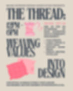 The Thread: Weaving Values into Design