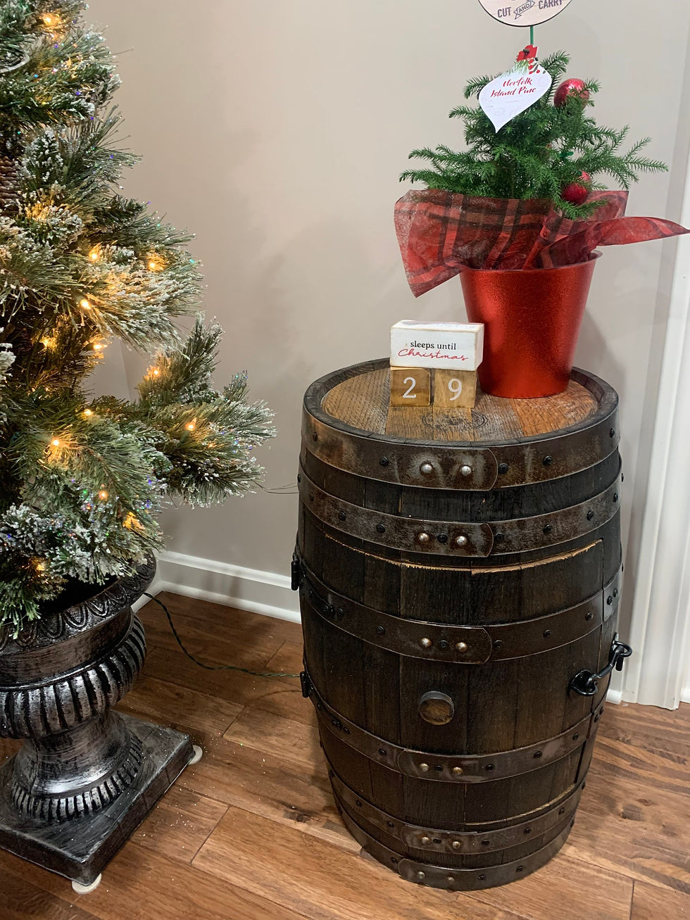 Thumbnail: Small Batch Bootlegger 15 Gallon Whiskey Barrel Cabinet