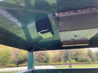 SmartBin sensor in action in Edinburgh Scotland