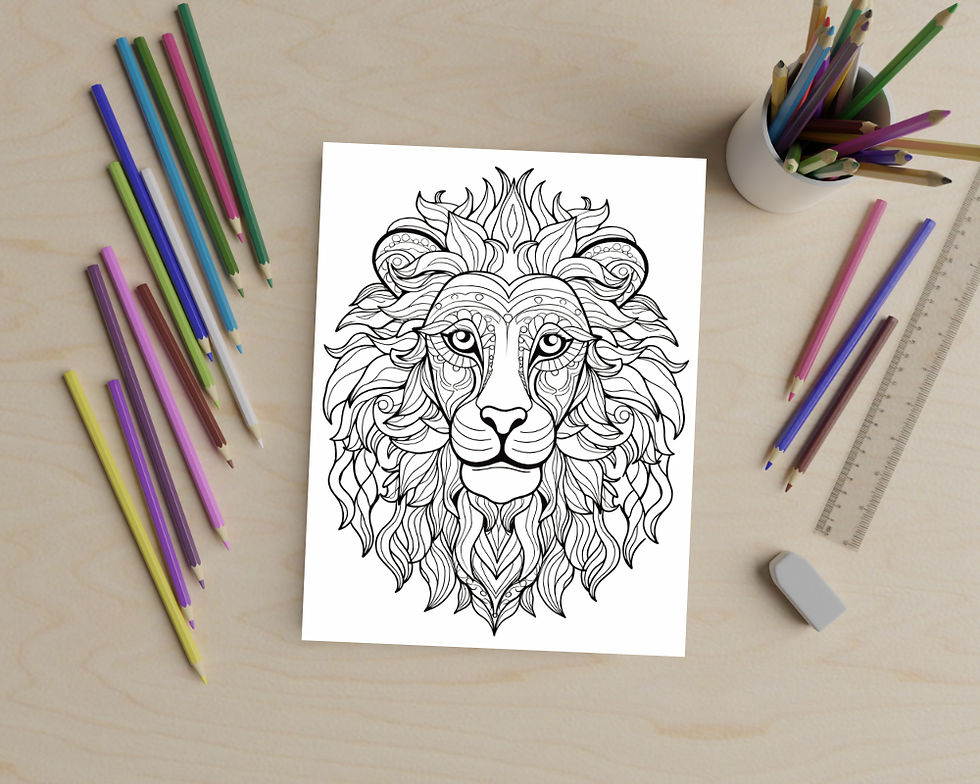Thumbnail: Cat Colouring Pages 15