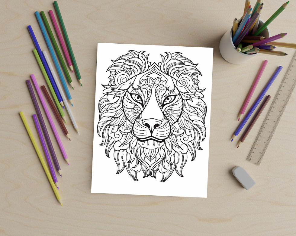 Thumbnail: Cat Colouring Pages 4