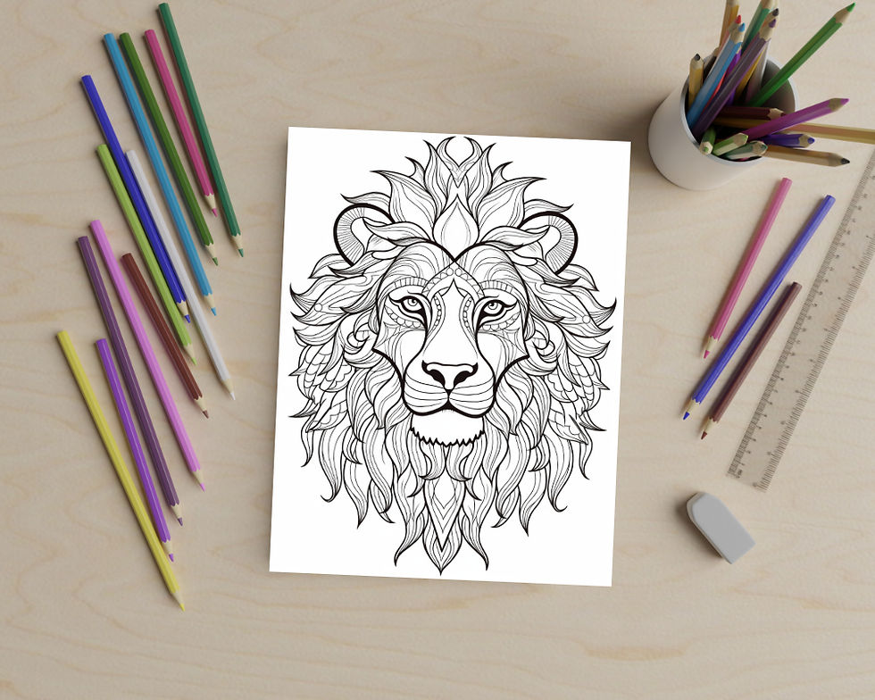 Thumbnail: Cat Colouring Pages 12