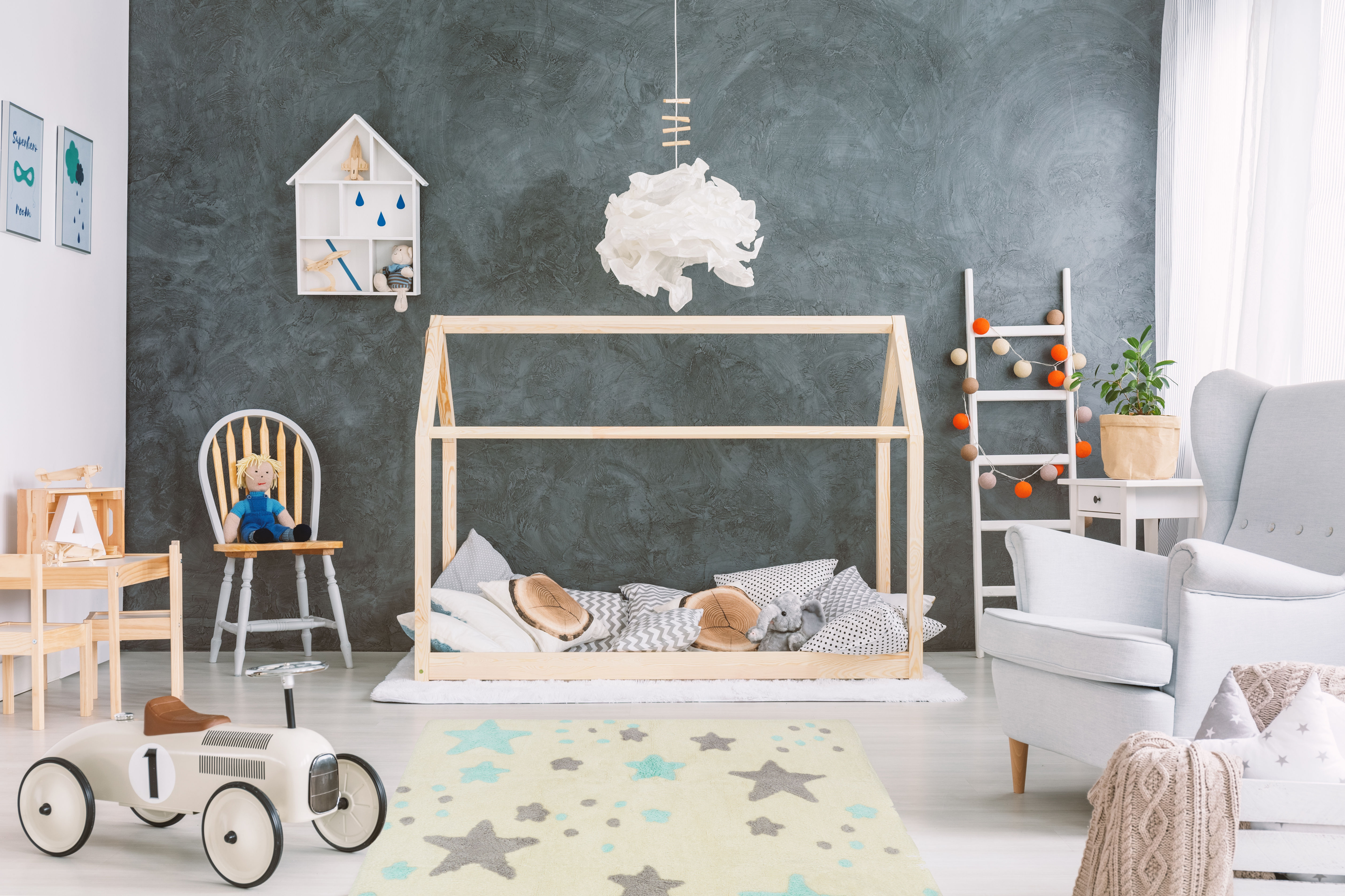 LLUVIA DE ESTRELLAS Washable Carpet