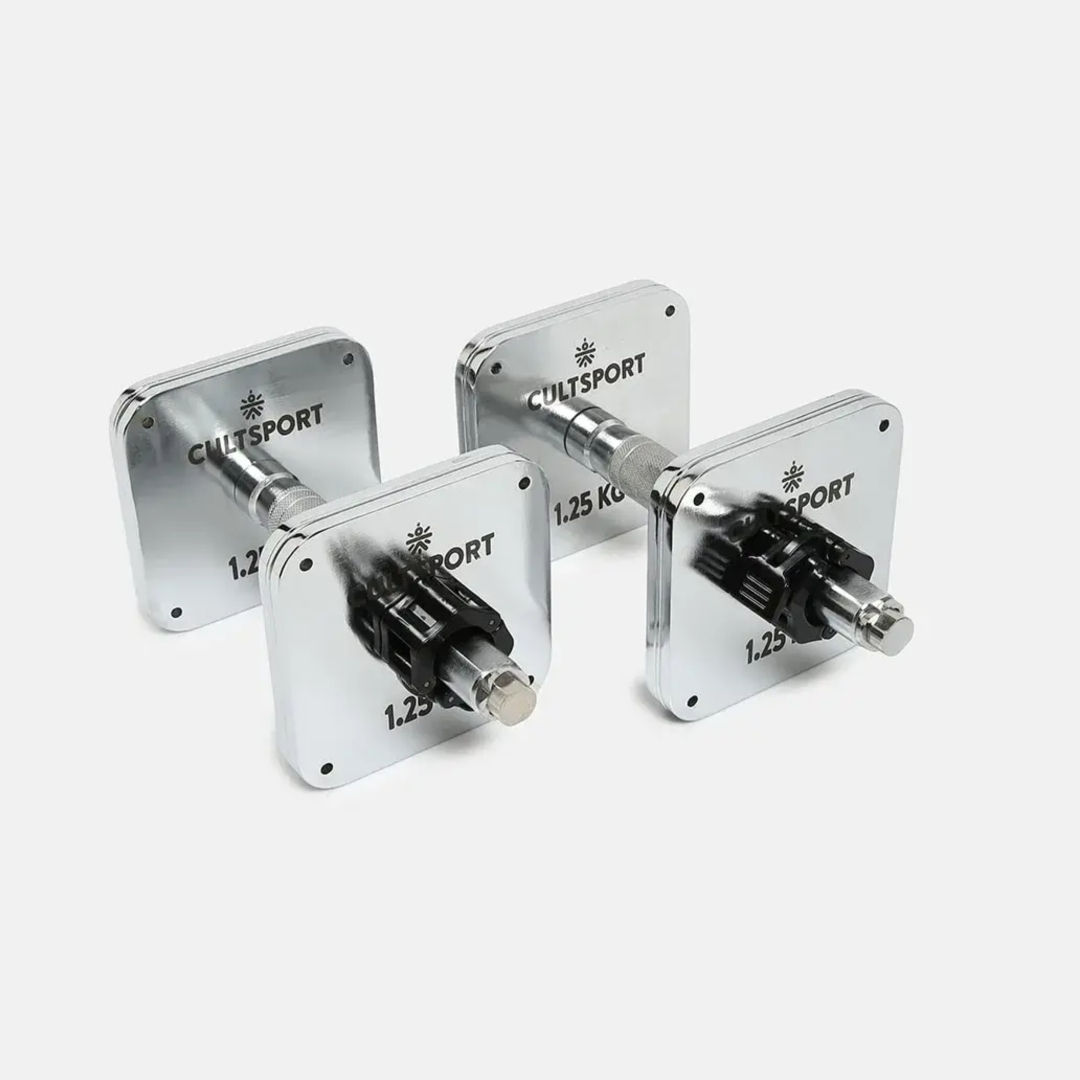 CultSport 25kg Set of 2 Adjustable Dumbbells