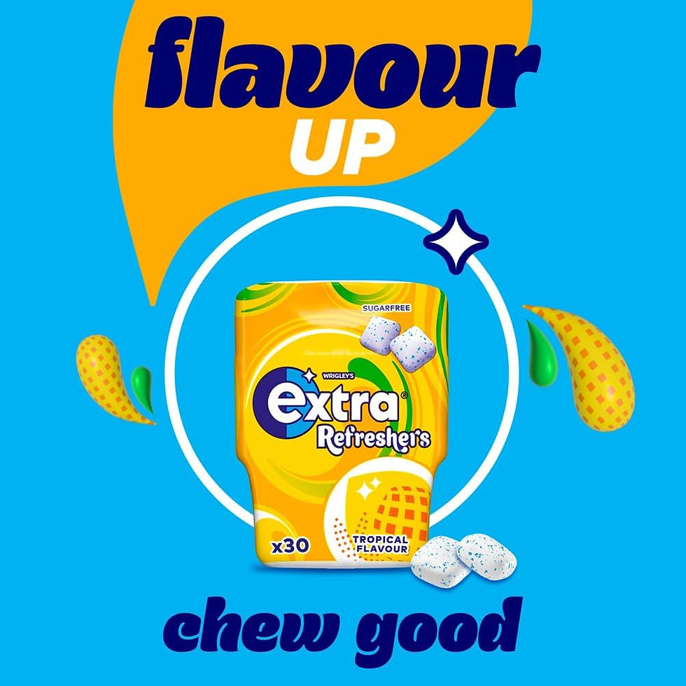 Thumbnail: Wrigley's Extra Refreshers Sugarfree Chewing Gum, GREAT for instant saliva
