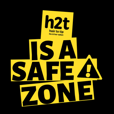 Hair to Tip salon is a SAFE ZONE