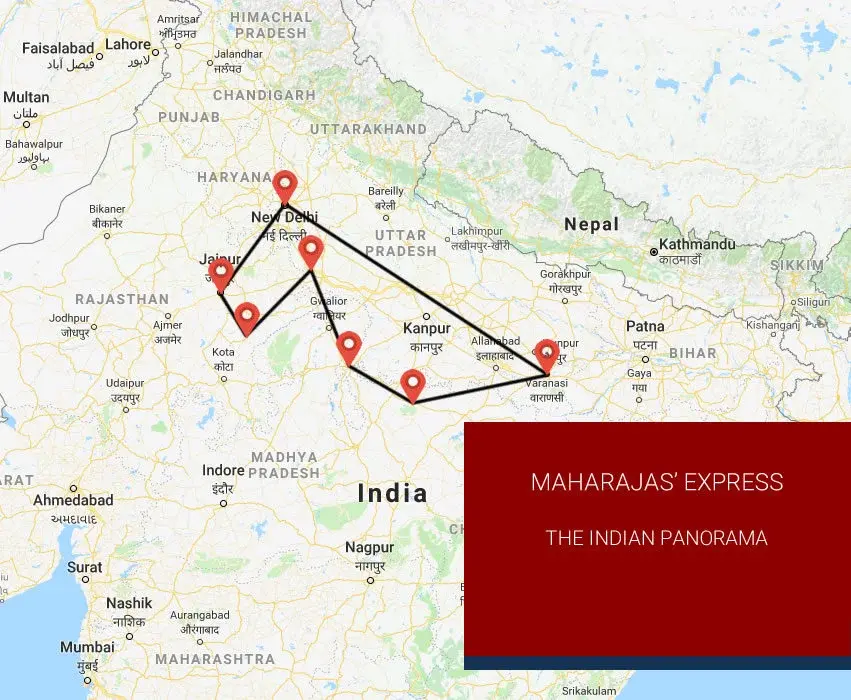 Maharaja's Express - The Indian Panorama Route