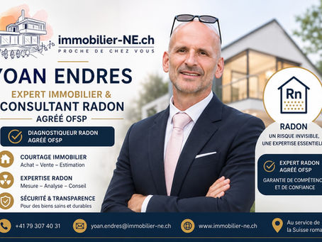 Radon et vente immobilière : quels risques pour le vendeur en Suisse ?