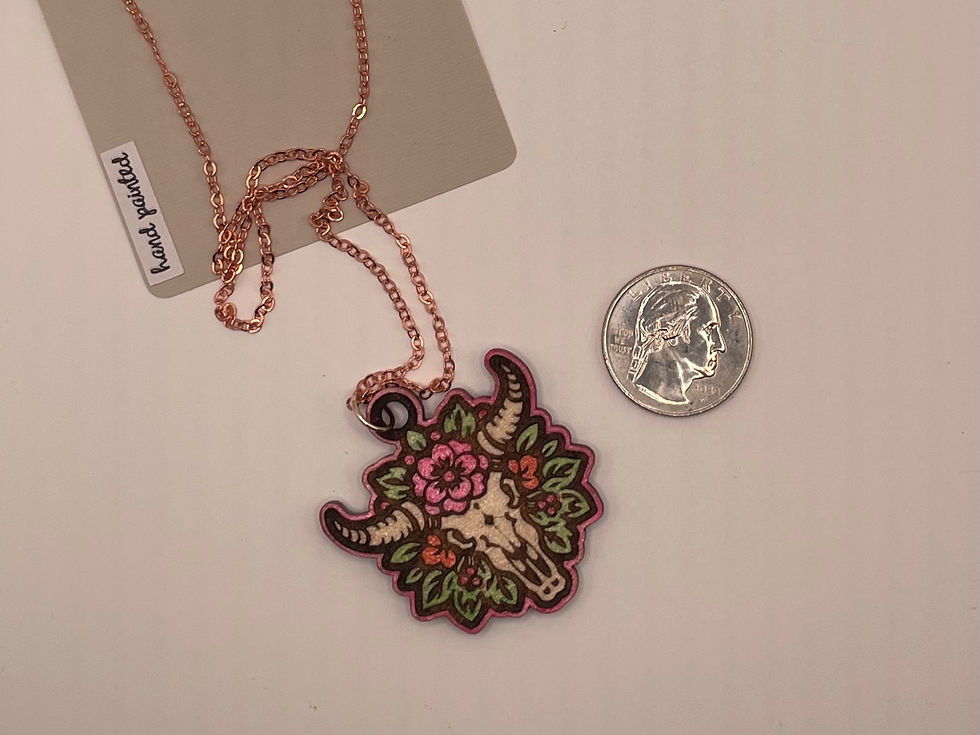 Thumbnail: Blooming Bull Necklace