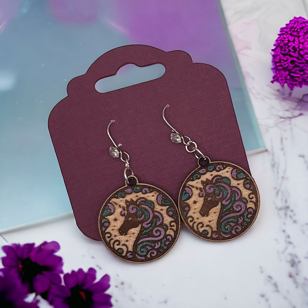 Unicorn Earrings