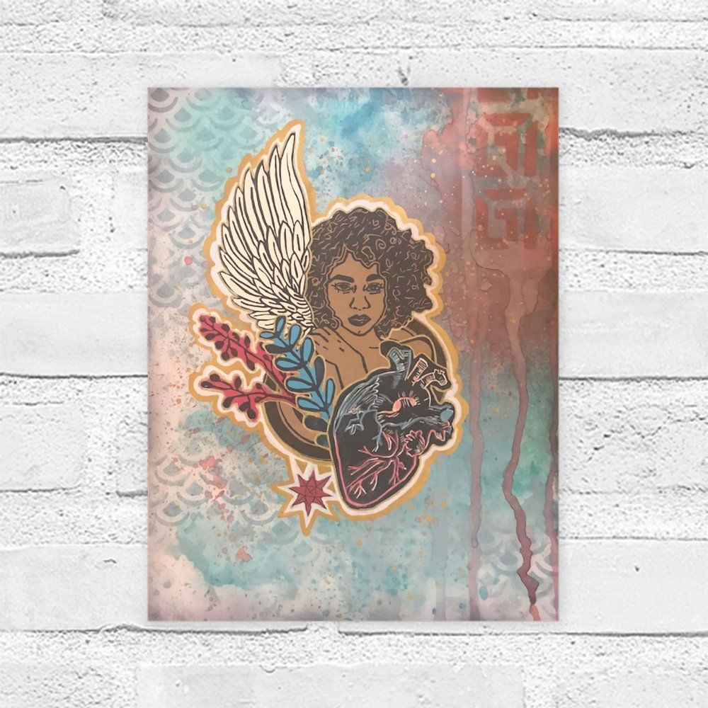 Follow Your Heart Print