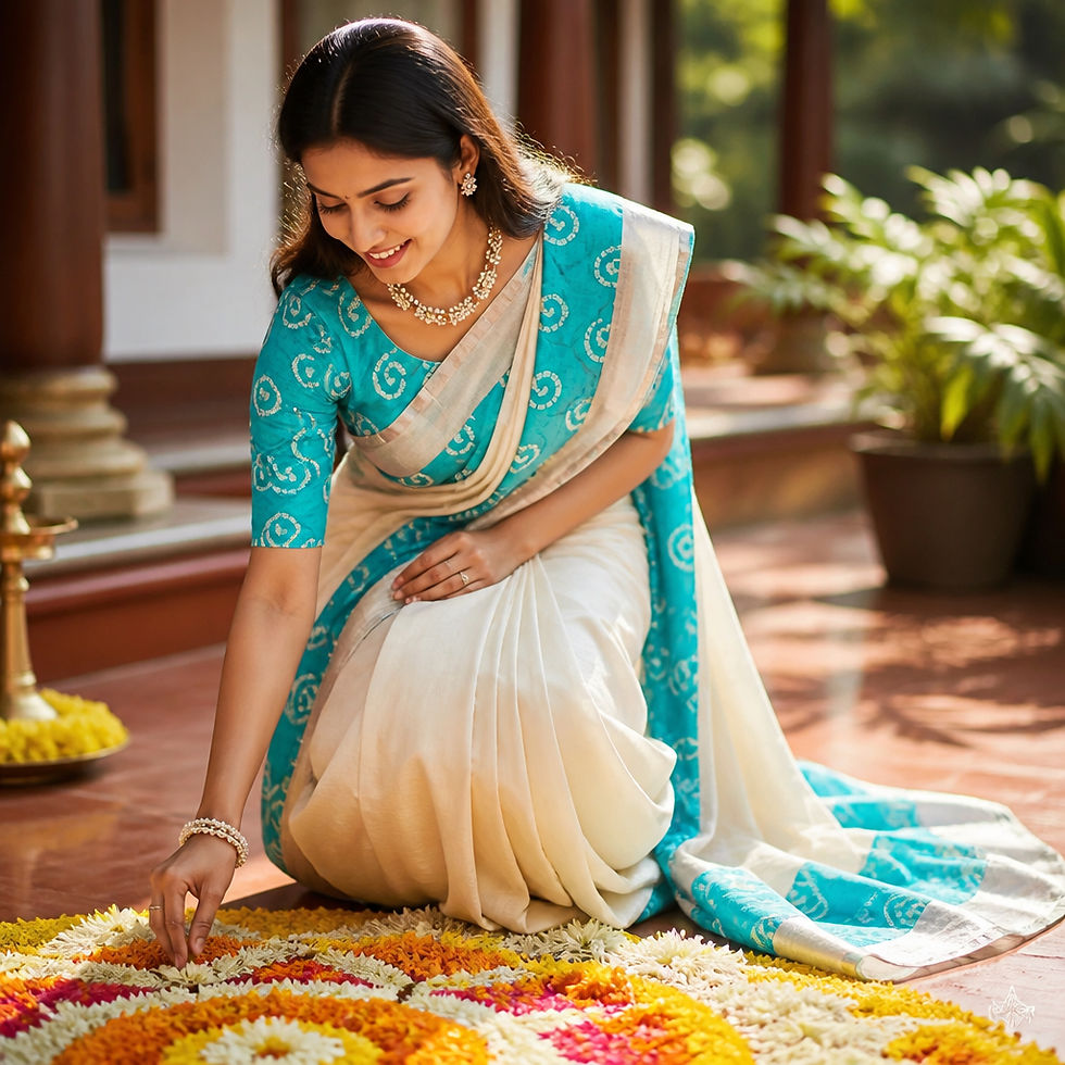 Thumbnail: Onam saree 
