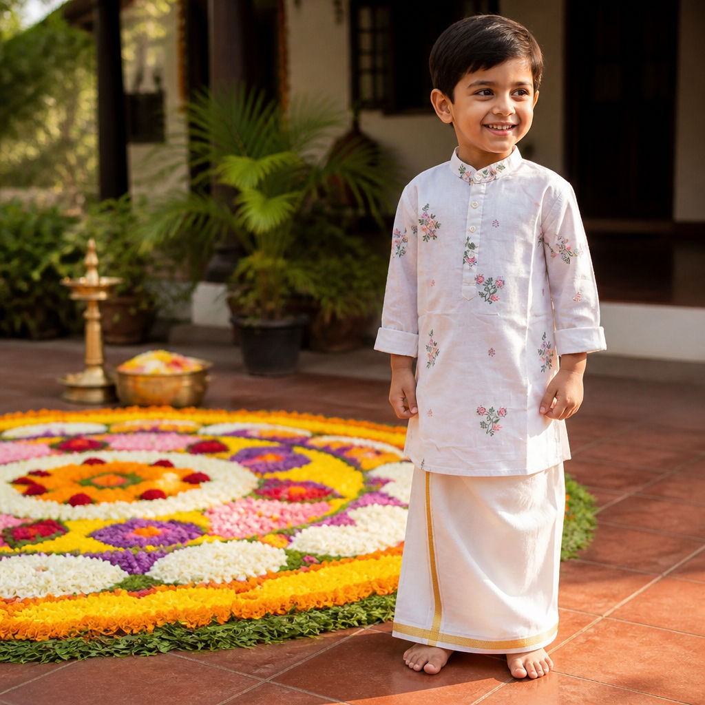 Onam boys kurtha (3-4y)