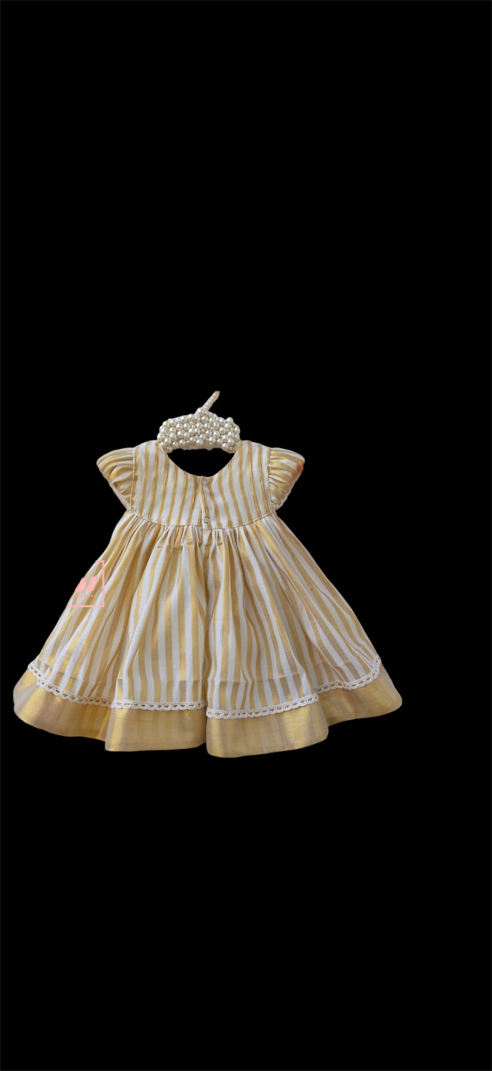 Thumbnail: Onam girls frock (1-2y)