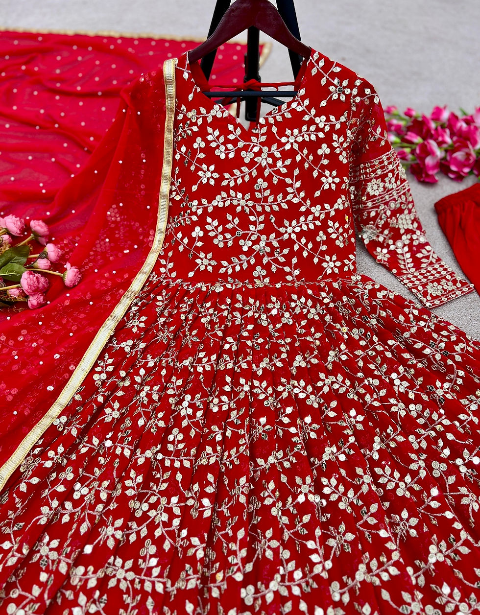 Thumbnail: Anarkali Gown, Embroided