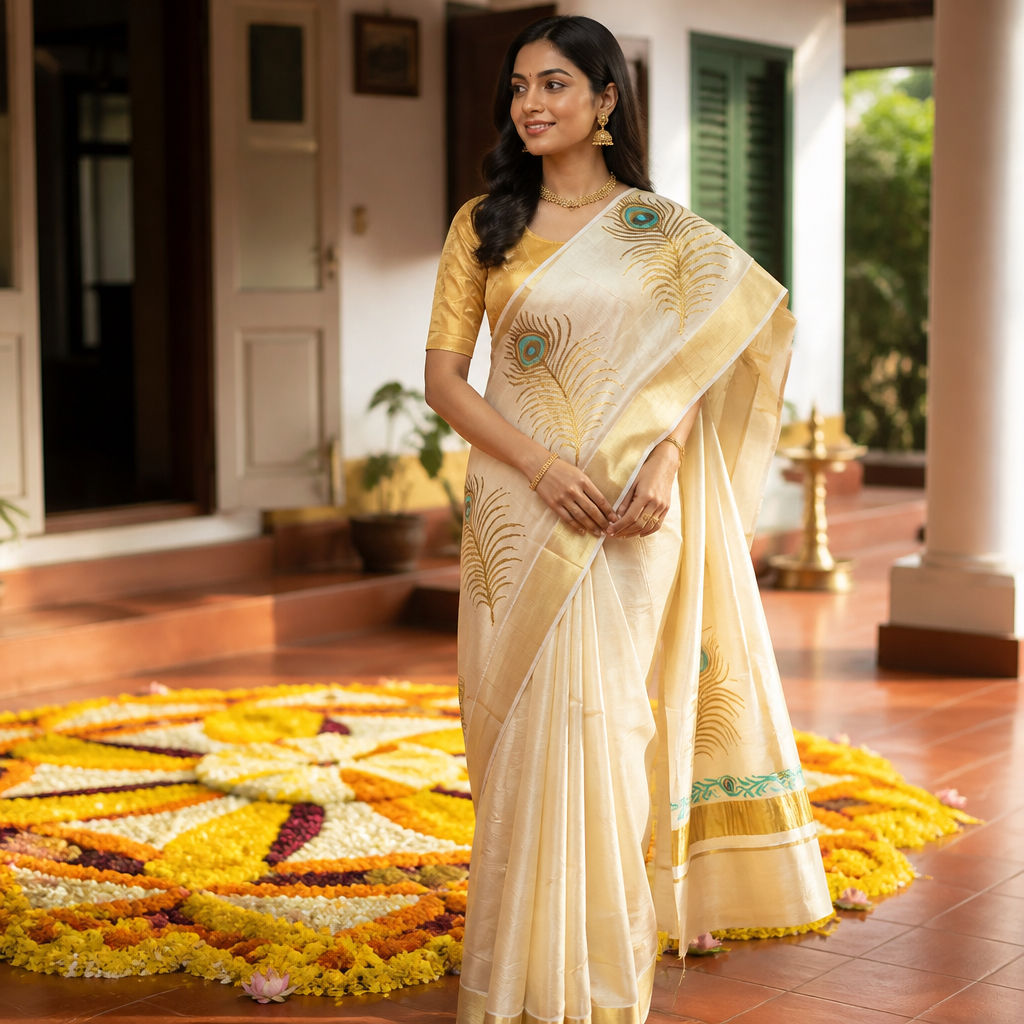 Onam setsaree 