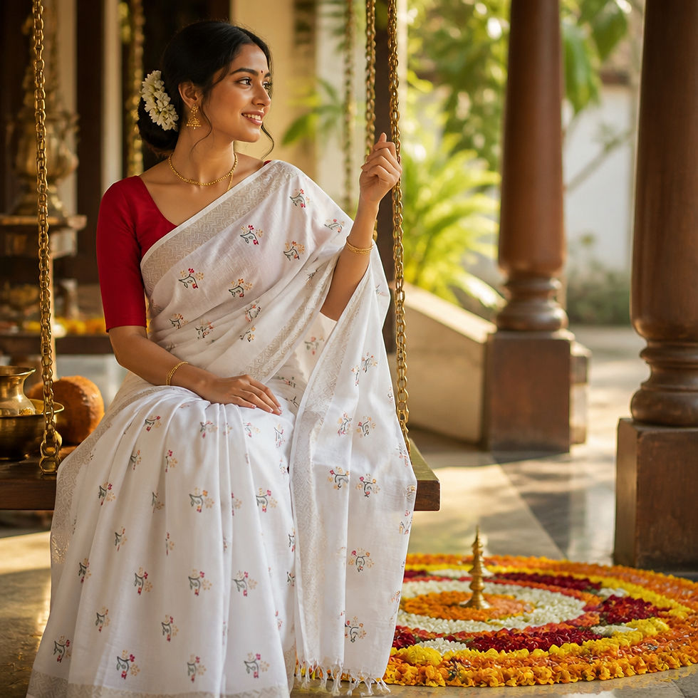 Thumbnail: Onam saree 