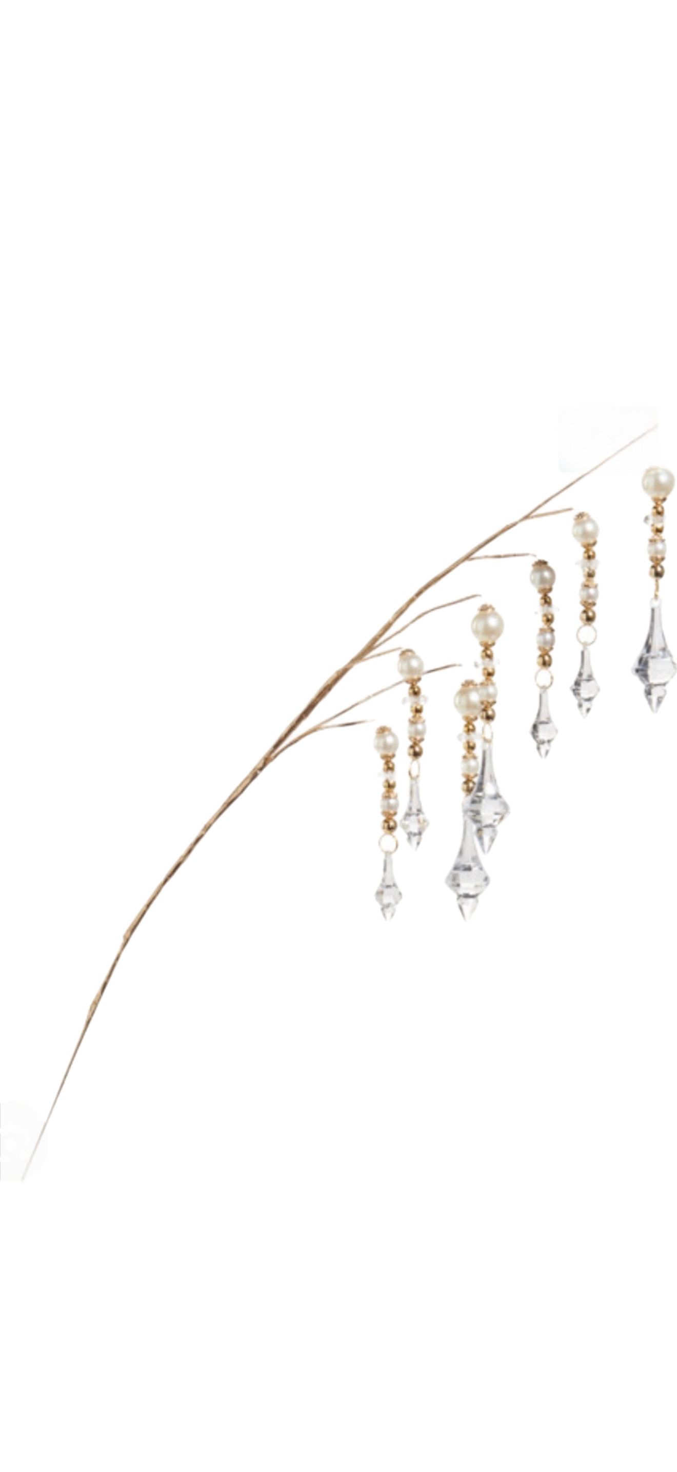 Pearl, Gold and Crystal Branch