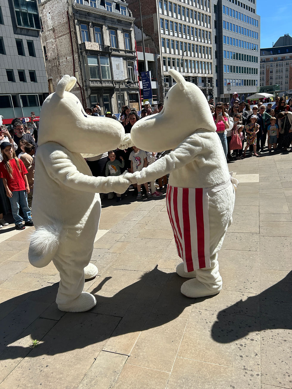 Moomin Parade Brussels 2025