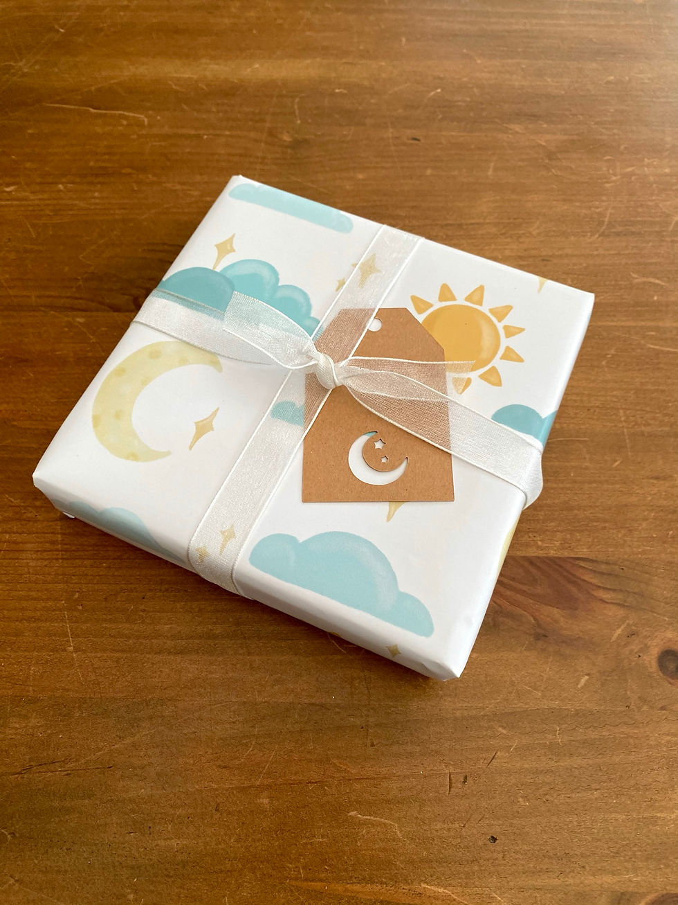 Thumbnail: Sun and Moon Luxury Wrapping Paper