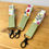 Thumbnail: Three summer meadow flower wristlets on table