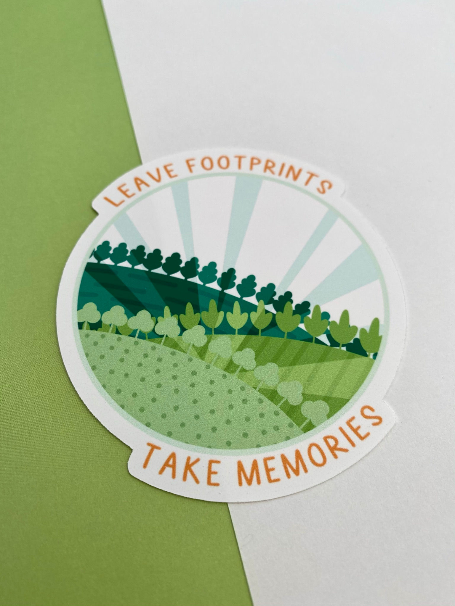 Leave Only Footprints, Take Only Memories