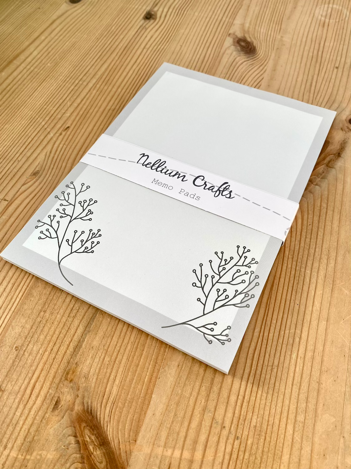 A5 Memo Pad - Minimalist Flowers set
