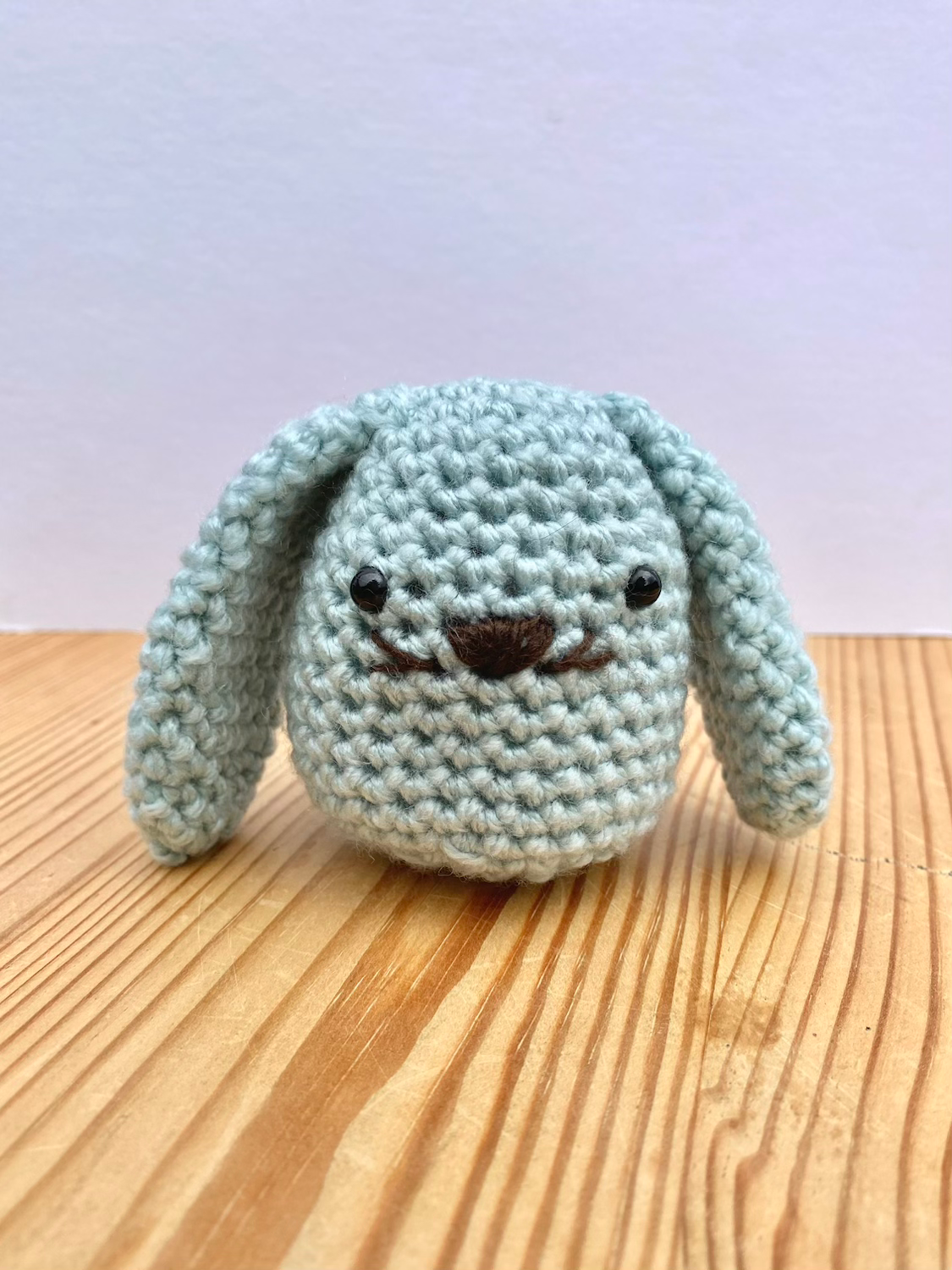Crochet Easter Egg Bunny Decoration