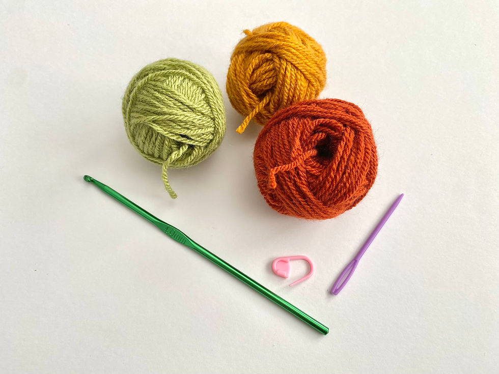 Thumbnail: Autumn Leaves Garland Crochet Kit