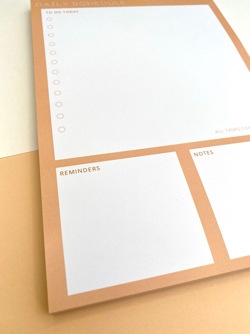 Thumbnail: Daily To Do List, Reminders A5 Memo Pad