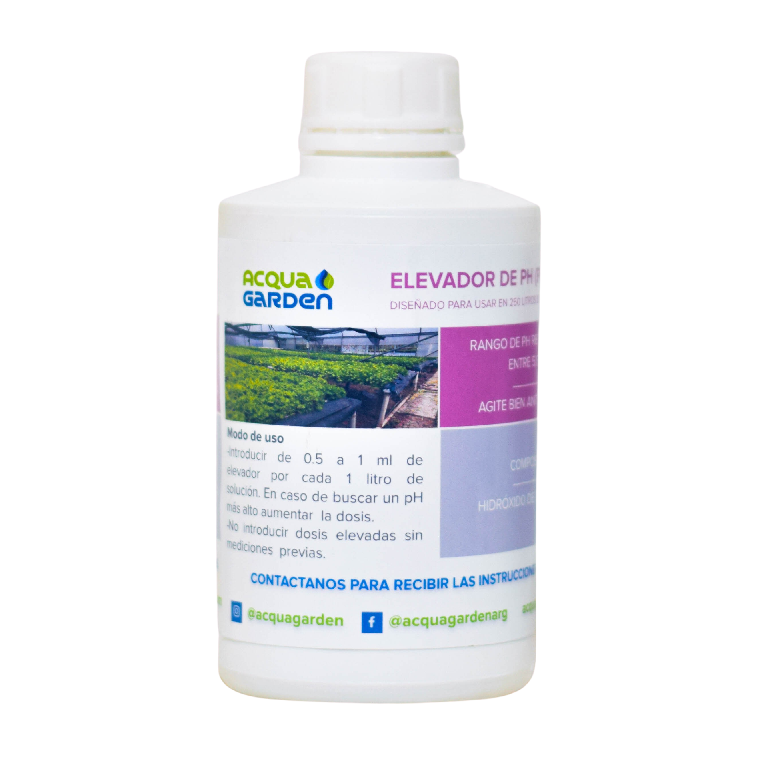 Regulador de PH para cultivos Hidroponicos - Elevador PH Hidroponia