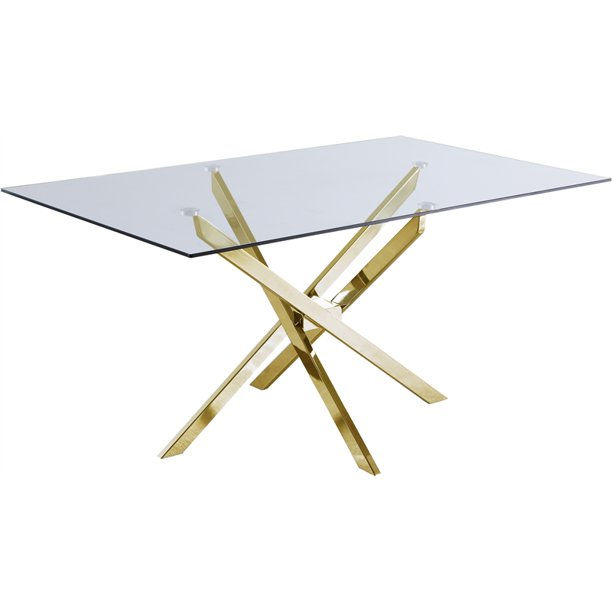 Gold Base for Glass Table Top