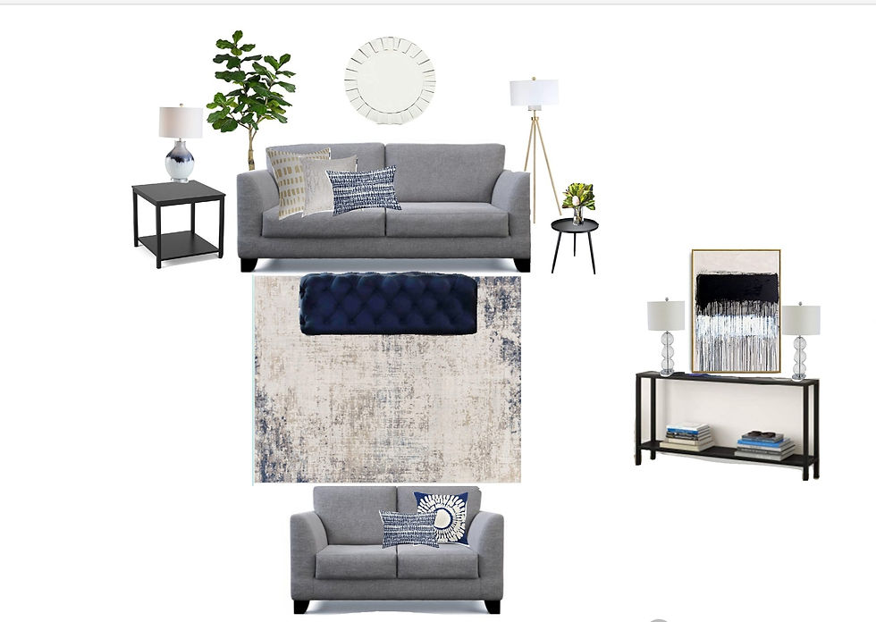Thumbnail: Upholstered Flared Arm Sofa