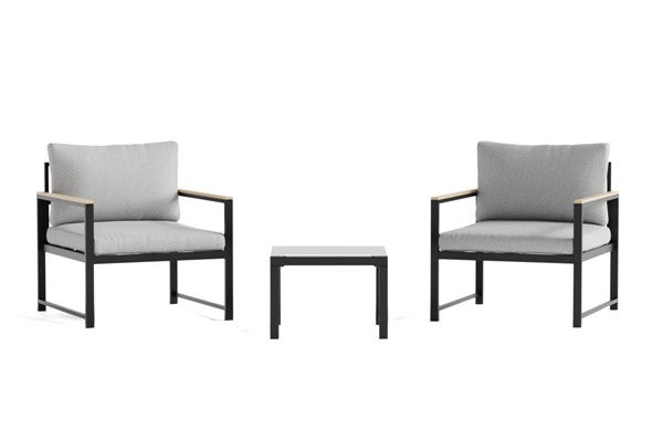 Thumbnail: Sleek Steel Outdoor Furniture