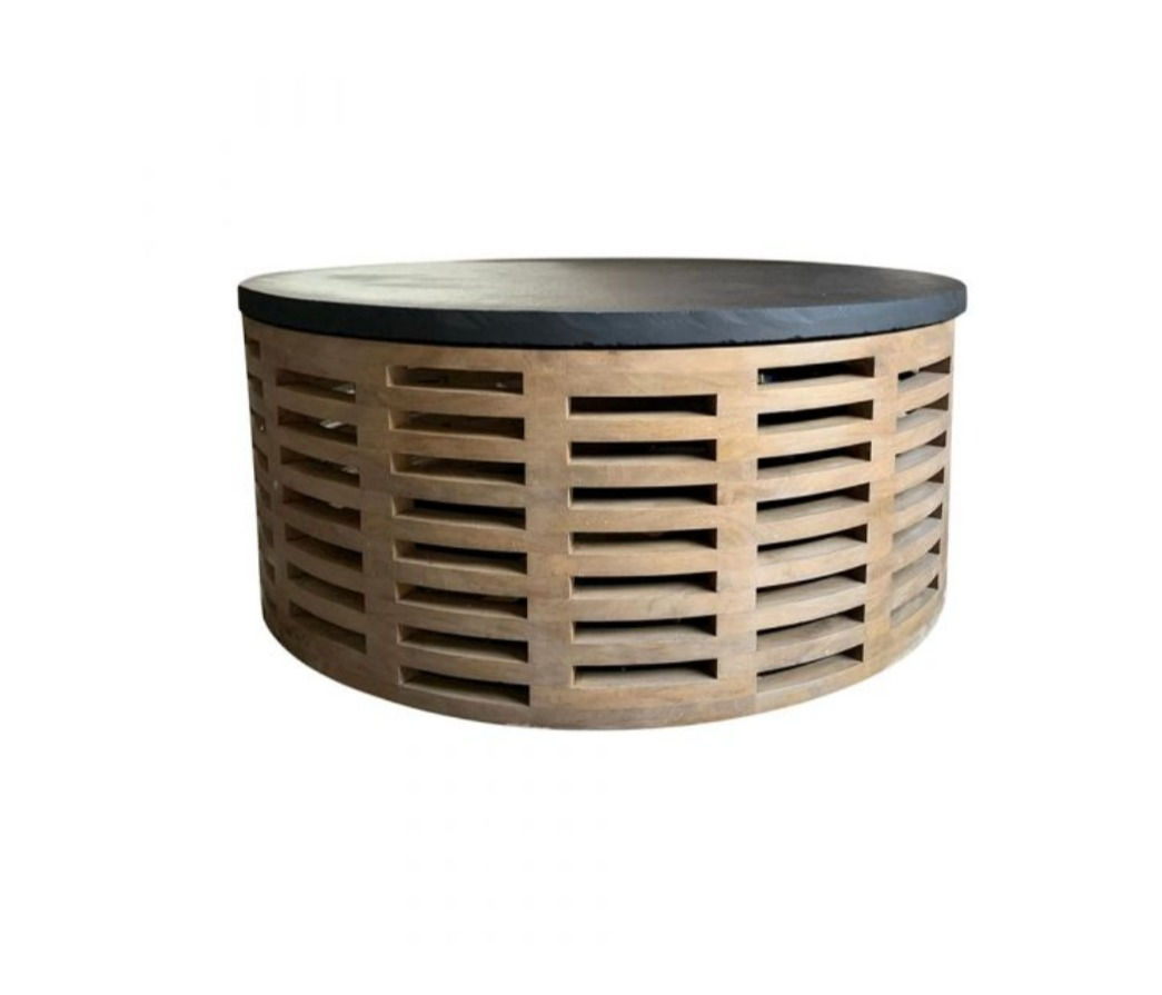 Stacked Cocktail Table