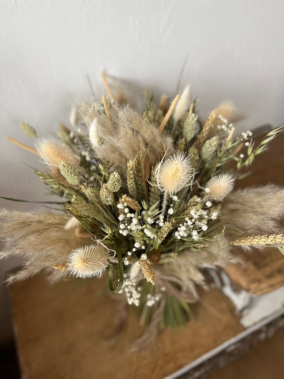 Thumbnail: Thistle & Pampas Harvest Bouquet