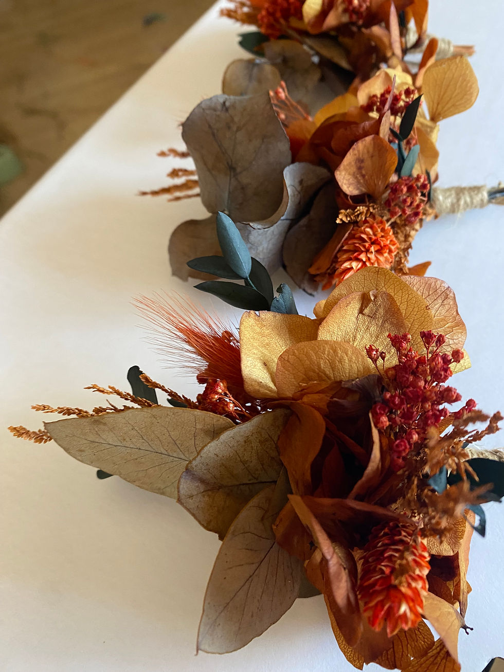Thumbnail: Autumn Hydrangea Harvest Bouquet
