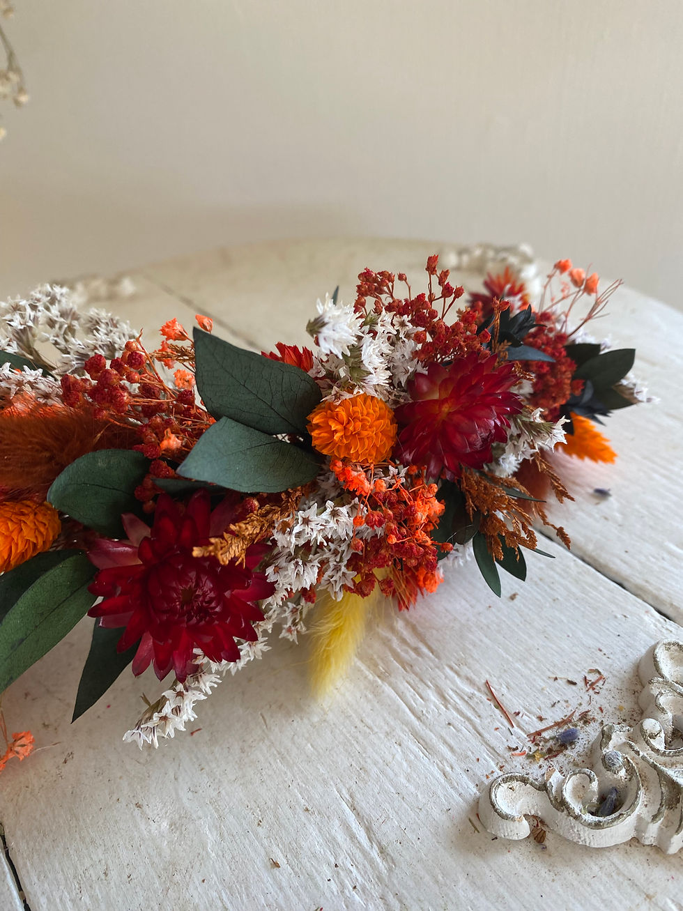Thumbnail: Autumn fall Terracotta Rust theme cake vine