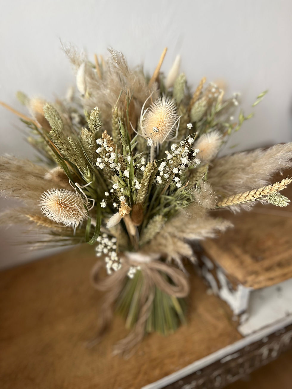 Thumbnail: Thistle & Pampas Harvest Bouquet