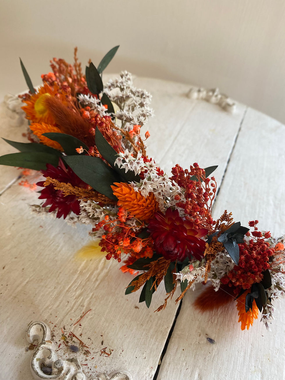 Thumbnail: Autumn fall Terracotta Rust theme cake vine