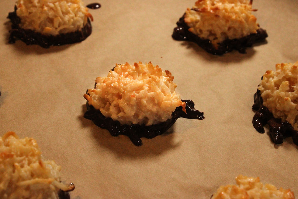 Easy, Chewy Coconut Macaroons (GF)