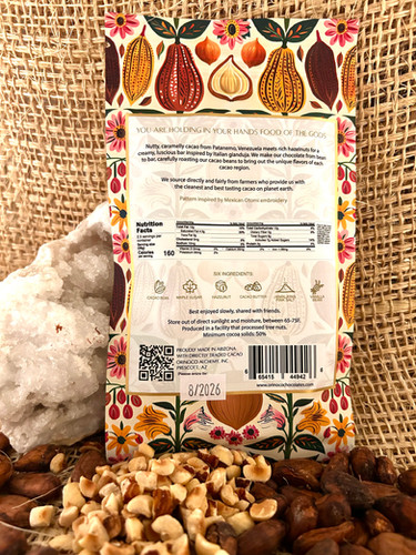 Creamy Hazelnut Gianduja Bar | Orinoco Chocolate Co