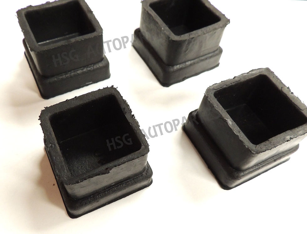 Miniatura: Regaton O Tapon Cuadrado Para Sillas, Mesas 1 1/4 Hule