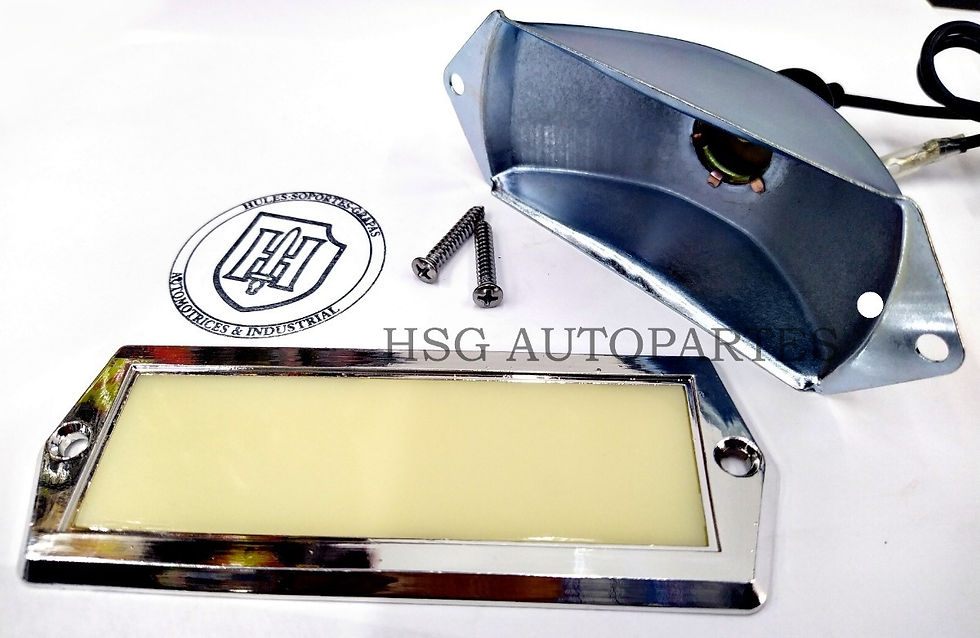 Miniatura: Mica Y Base Luz Interior Ford Camioneta 1964-1972 Oem