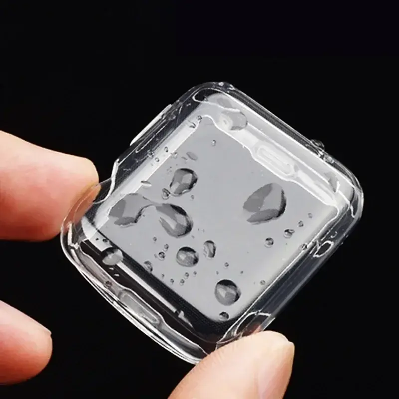 Thumbnail: Soft TPU Screen Protector for Apple Watch 10 9 8 45mm 41mm 44mm 42mm 46mm 49mm F